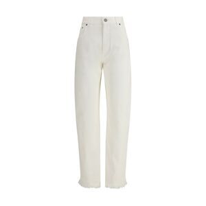 Phoebe Philo Women Arch Jeans With Raw Edge Hem